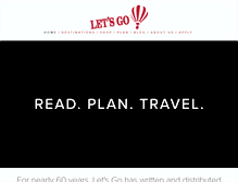 Tablet Screenshot of letsgo.com
