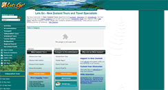 Desktop Screenshot of letsgo.co.nz