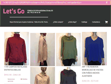 Tablet Screenshot of letsgo.com.ar
